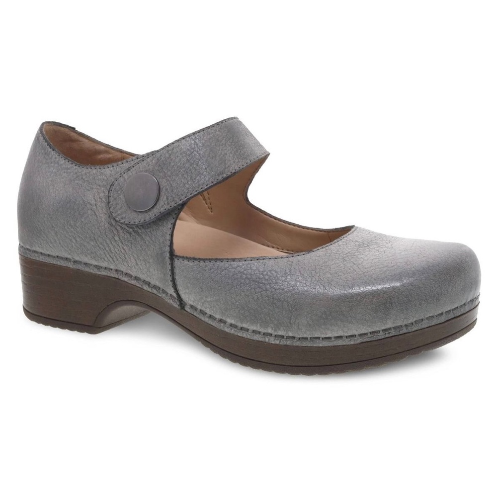 NWOT- Dansko Women’s Beatrice Pewter Metallic Mary Jane - 37